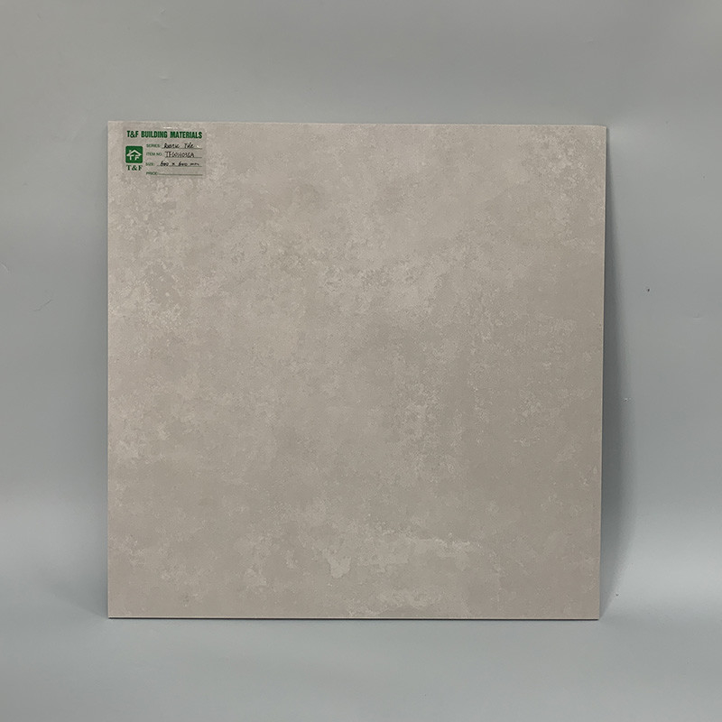 60x60cm明白な色のマット完全なボディ居間のための無作法な艶をかけられた磁器のタイル