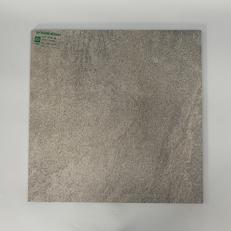 マット灰色の荒い型の陶磁器の床タイル600x600mmの反スリップ