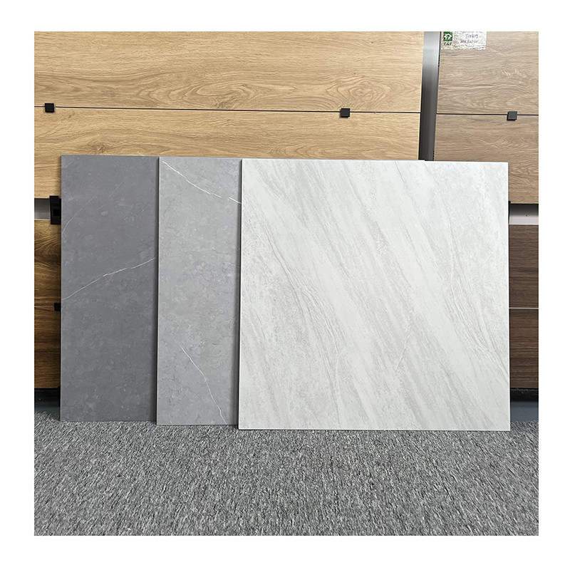 床60x60のための新式の居間のタイルは、非無光沢の磁器の無作法な床タイルを入れる