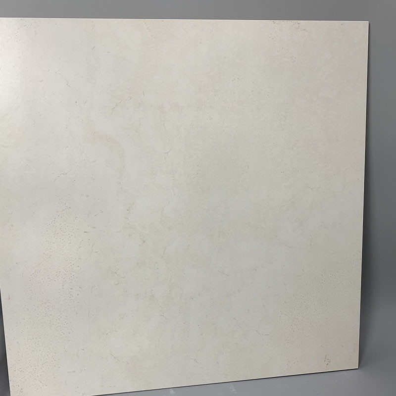 白い色が艶をかけられた大理石の床張りの壁を磨いた600x600mmの完全なボディは反スリップをタイルを張る