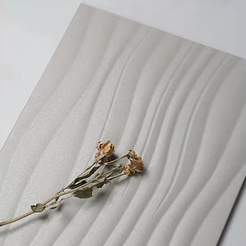 ビラテラス 浴室 トイレ バランコ ポーセランタイル 300x600mm 波紋モデル マット グラス 表面 全身