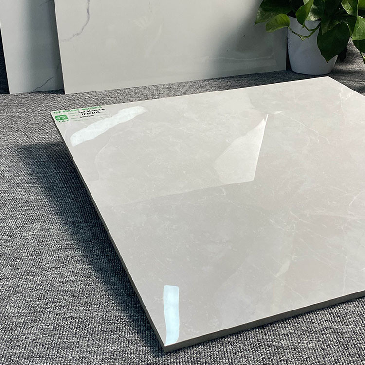 60x60磁器の内部の外のホテルの別荘のための大理石の床タイル